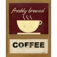 thumbnail image 2 of Wyatt Jr., Norman 26x32 Black Ornate Wood Framed with Double Matting Museum Art Print Titled - Hot Coffee I, 2 of 4