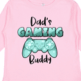 thumbnail image 4 of Inktastic Dad's Gaming Buddy- Aqua Controller Boys or Girls Long Sleeve Toddler T-Shirt, 4 of 5