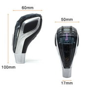 Crystal Gear Shift Knob LED Colorful Light For 12mm 10mm 8mm Threaded Shifter