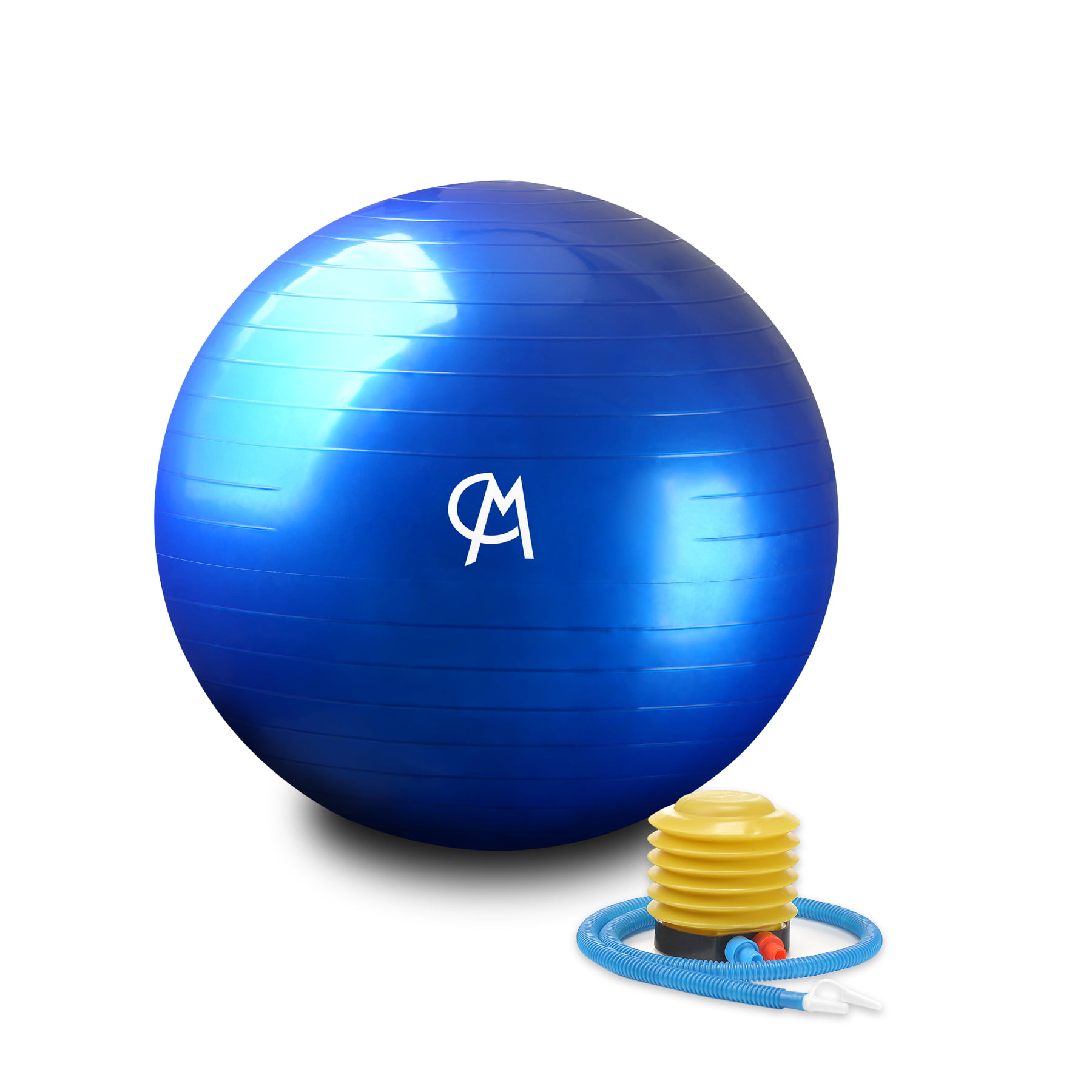 CHICMODA Exercise Ball (Multiple Sizes) Extra Thick Yoga ...