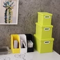 thumbnail image 3 of 3pcs/Set Simulation Storage Box 1:12 Miniature Scale Three-Piece Stacking Design Smooth Edges Safe Play Storage Organizer Dollhouse Accessory, 3 of 8