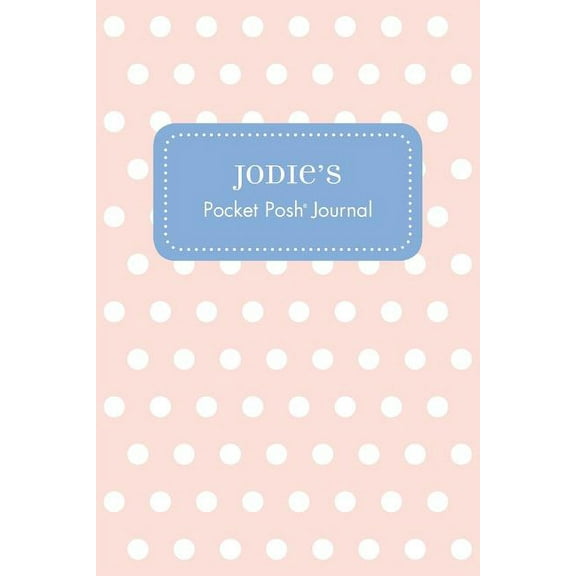 Jodie's Pocket Posh Journal, Polka Dot, (Paperback)