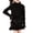 Black, variant on Velvet Trim Girls Skirt Hemline Casual Party Wear A Line Tutu For Toddler Kids