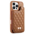 thumbnail image 2 of FOXDOCK Wallet Case for iPhone 15 Pro Max with Card Holder & Mirror, Shockproof Adjustable Stand Phone Cover, 2 of 6