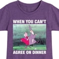 thumbnail image 3 of Disney - The Sword And The Stone - Merlyn & Mim Can't Agree on Dinner - Toddler & Youth Girls Short Sleeve Graphic T-Shirt, 3 of 5