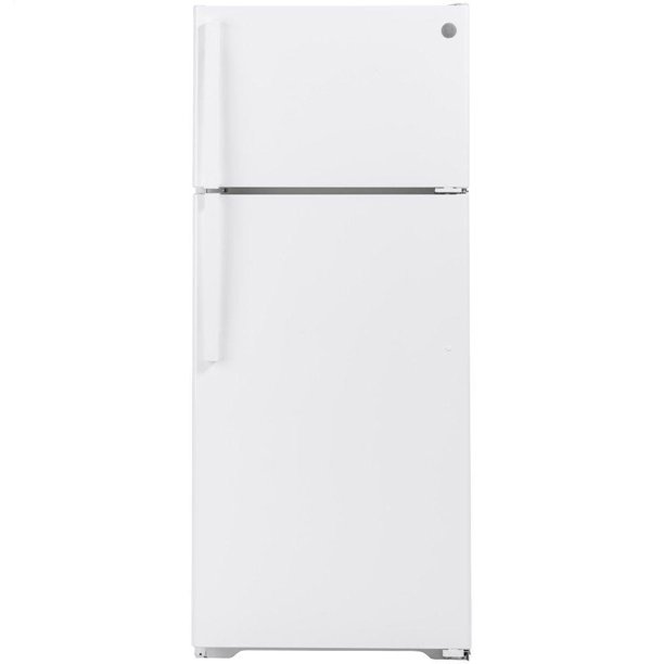 GE 17.5 Cu. Ft. Top Freezer Refrigerator GTS18HGNRWW