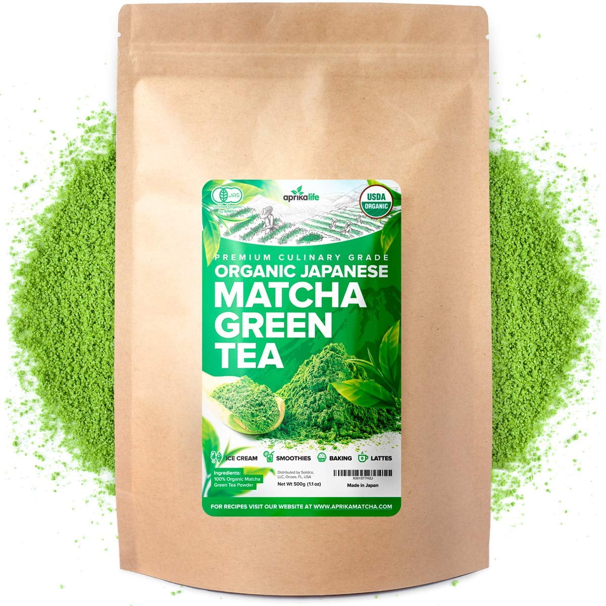 Premium Japanese Powdered Green Tea and Electric Matcha Whisk – Japanese Green  Tea Co.