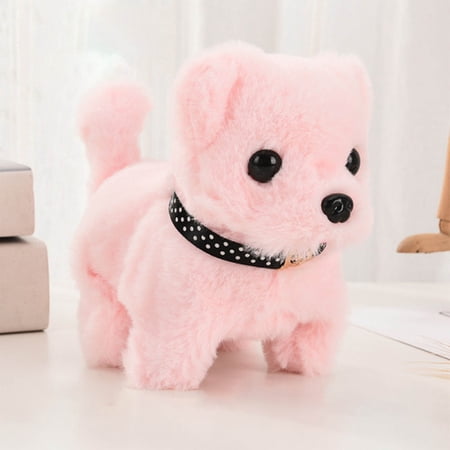 Plush Puppy Dog Toys Doll - Simulated Teacup Puppy Plush Toys Good Home Companion and Furniture Decoration Supply Educational Gifts for Kids