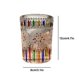 thumbnail image 2 of Vasos de agua coloridos pintados a mano, vasos de whisky multicolor, cristalería de cristal de 300 ml para todas las bebidas, 2 of 5