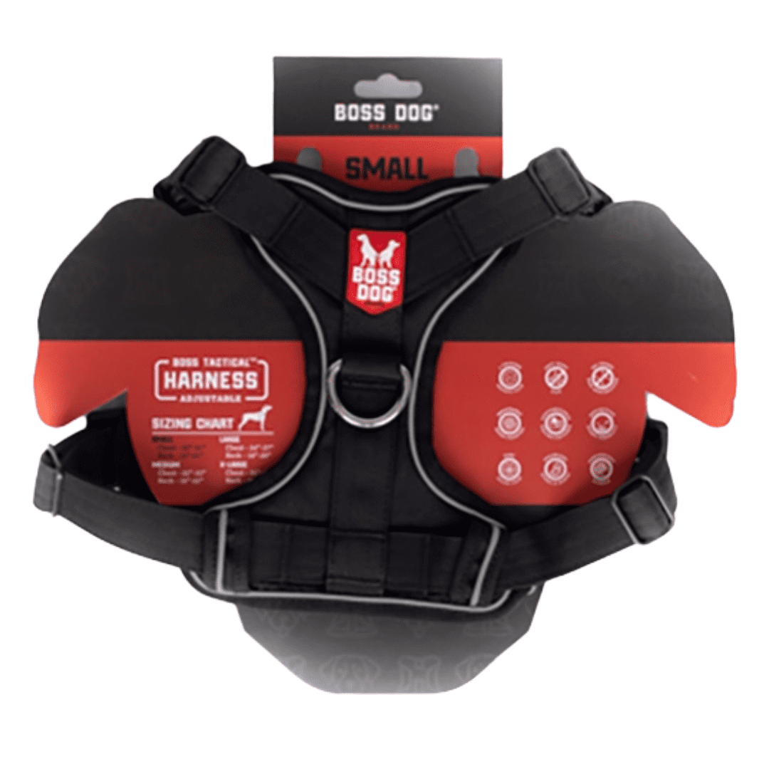 Boss Nation Harness, Black, Small (20" to 31" Chest Size)