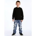 thumbnail image 3 of Happy Cherry Boys Jeans Denim Pants Ripped Kids Skinny Jeans Fit Casual Trousers 9-10 Year, 3 of 6