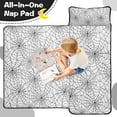 thumbnail image 4 of Halloween Spider Web Pattern Toddler Nap Mats for Kids Preschool,51"x22" Sleeping Mat Bag or Kids,Toddler Sleeping Bag,Toddler Nap Mat or Daycare, 4 of 6