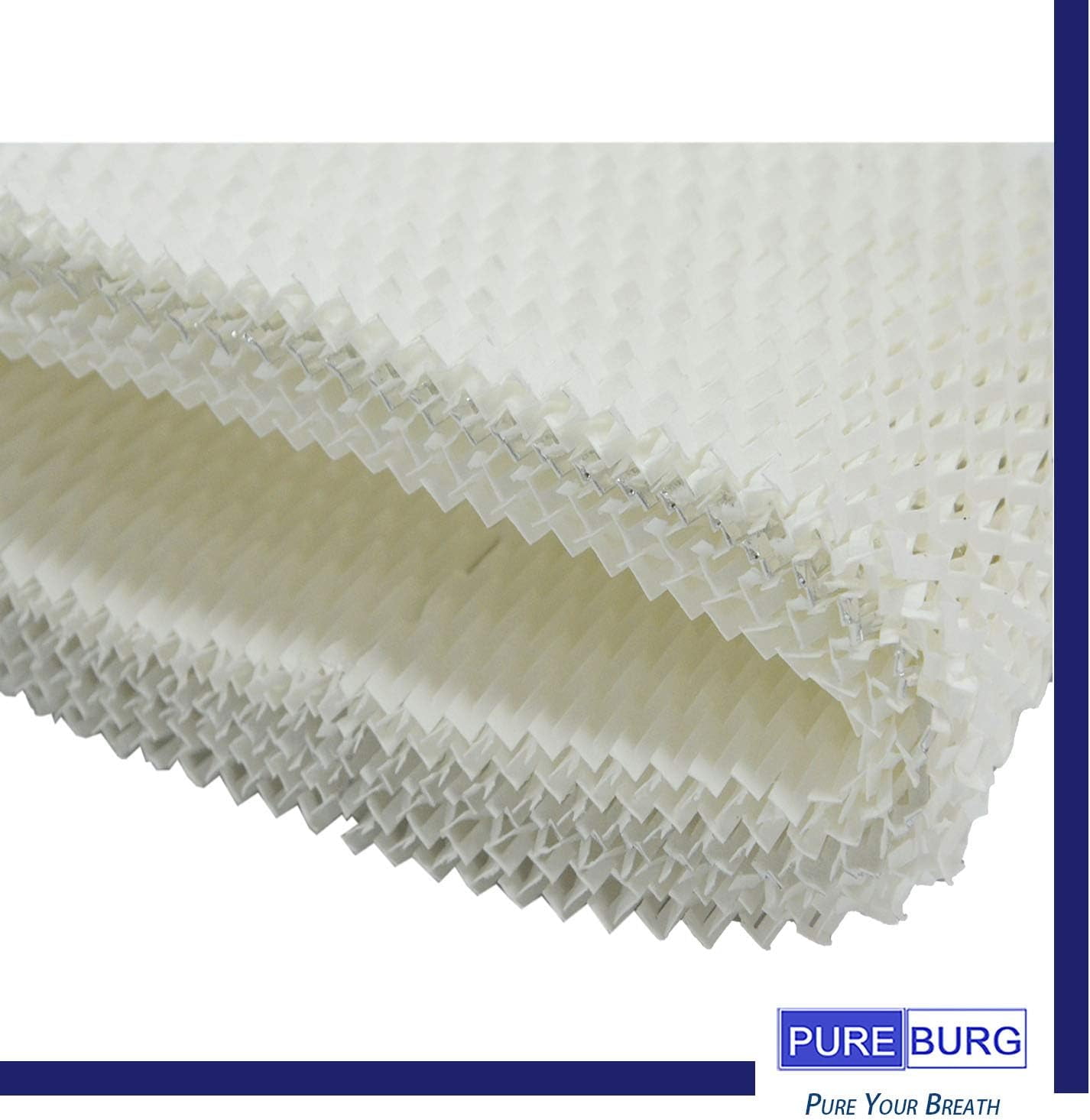 PUREBURG 8-Pack WF2 Wick Filters Compatible with Kaz Vicks WF2 Vicks V3100 V3500N V3500 V3700 V3800 V3900 Kaz 3020 Sunbeam 1118,Honeywell HCM-350 HCM-630 HCM-300T Relion WA-8D Enviracaire ECM-500
