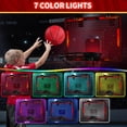 thumbnail image 2 of Canasta de baloncesto interior HYES Mini con luces LED y marcador, 2 of 9