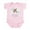Petal Pink, variant on CafePress - Auntie's Little Co Pilot (Gir Infant Bodysuit - Baby Light Bodysuit, Size Newborn - 24 Months