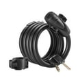 thumbnail image 2 of Bicycle Safety Lock Antifreeze Steel Cable Lock AntiTheft Elasticity Lock Road Bike Steel Wire Lock Portable Cycle Lock, 2 of 7