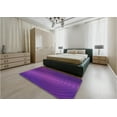 thumbnail image 5 of Ahgly Company Machine Washable Indoor Rectangle Transitional Bright Purple Area Rugs, 8' x 12', 5 of 7