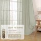 thumbnail image 4 of Cortinas LAMIT de lino semitransparente, 86 x 102 cm, color gris salvia, 2 paneles, 4 of 9
