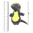thumbnail image 2 of Ropa para muñecas, conjuntos, ropa informal, pijamas para muñecas de 16 cm, recién nacidas, muñecas bebé 1/12 Negro gris, 2 of 9