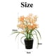 thumbnail image 2 of Bonsái de flores de primavera con hojas, adornos creativos, decoraciones de flores artificiales, plantas verdes artificiales, plantas en macetas, 2 of 5