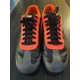 thumbnail image 2 of PU & MA Roma Black Blue Teal Turqoise Neon Orange Shoes Mens Size 12, 2 of 6