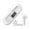 White, variant on dollar items True Wireless Bluetooth Earbuds, in Ear Headphones with Microphone, 35H Playtime, USB-C Charging Case, Dual Connect, EQ3 Sound