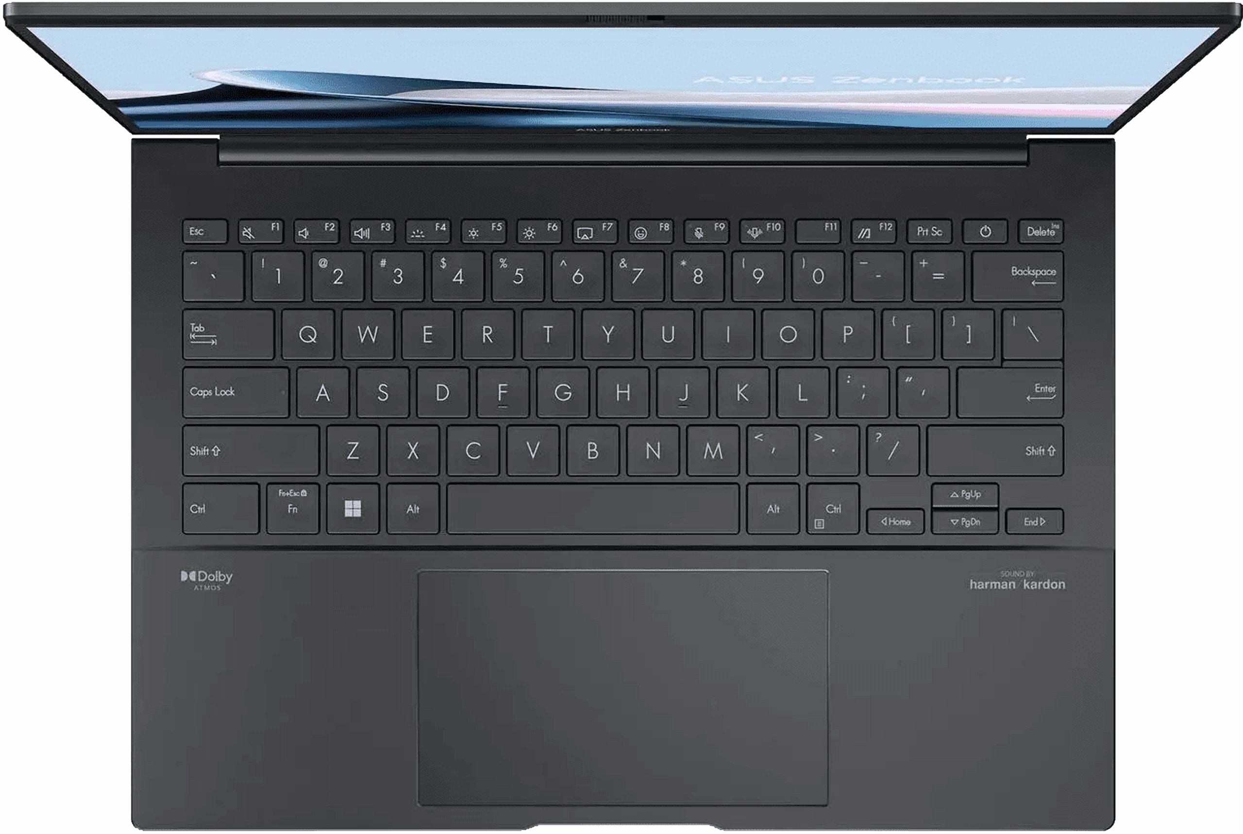 Asus Zenbook 14 OLED Business Laptop 14" WUXGA Lumina OLED Touch (100% DCI-P3, 500nits HDR) Intel 16-core Ultra 7 255H (Up to 13 TOPS) 16GB DDR5 512GB SSD Backlit Fingerprint Wi-Fi 7 Win11