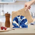 thumbnail image 6 of Table Napkin Holder, One Sizex2 Kitchen Napkin Holder Acrylic Napkin Holder Restaurant Napkin Holder Super Beautiful Blue Leaves, 6 of 9