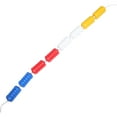 thumbnail image 4 of Shisuyan 1 String of Pool Rope Float Swimming Pool Safety Divider Buoy Line With Float, 4 of 8