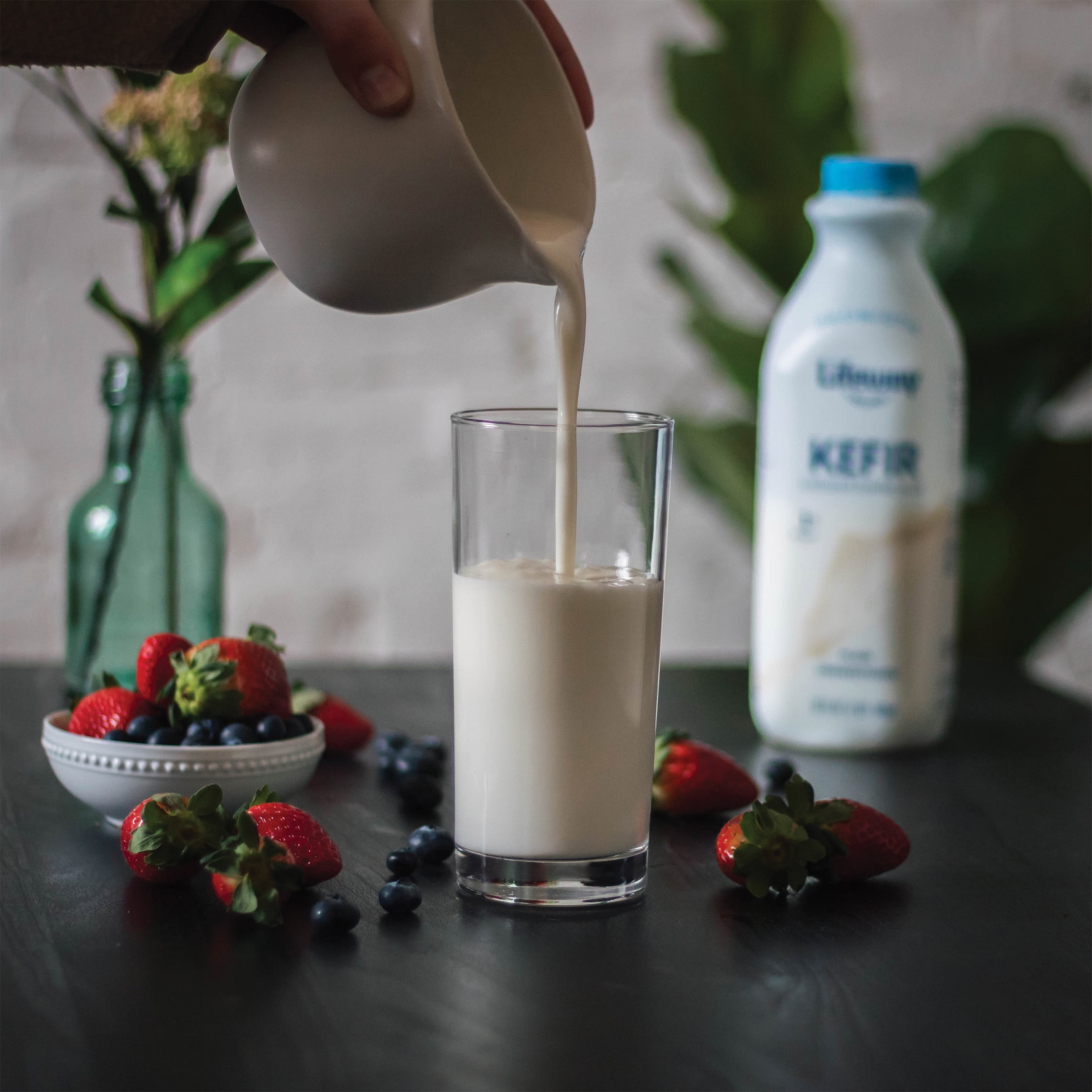 Lifeway Lowfat Leche Natural Kefir, 32 fl oz