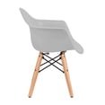thumbnail image 2 of Silla Eames infantil con Descansabrazos – Diseño Ergonómico para Niños (GRIS), 2 of 4