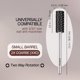 thumbnail image 4 of Extensiones de rastas de cabello humano YOTCHOI hechas a mano, tamaño pequeño (diámetro 0,4 cm), 18 pulgadas, 40 hebras/paquete, negro Natural # 1B, 4 of 5