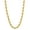 16 in, variant on 14K Gold Plated Twisted Rope Chain Necklace 4mm 22 Inch Unisex
