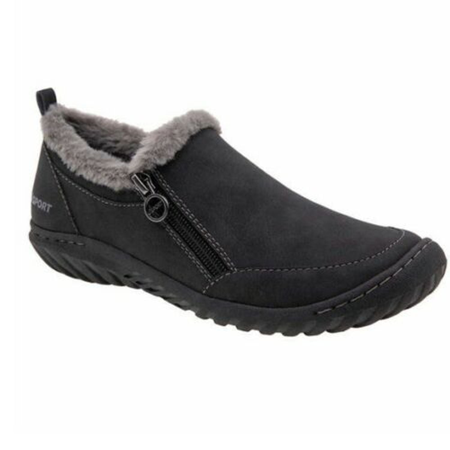JSPORT Ladies' Slip On Shoe In Black, 6 - Walmart.com