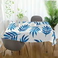 thumbnail image 6 of GZHJMY Leave Branches Tablecloth, Rectangle Waterproof Washable Polyester Table Cover for Picnic Dinner Holiday Party Decor, 60 x 60 Inch, 6 of 7