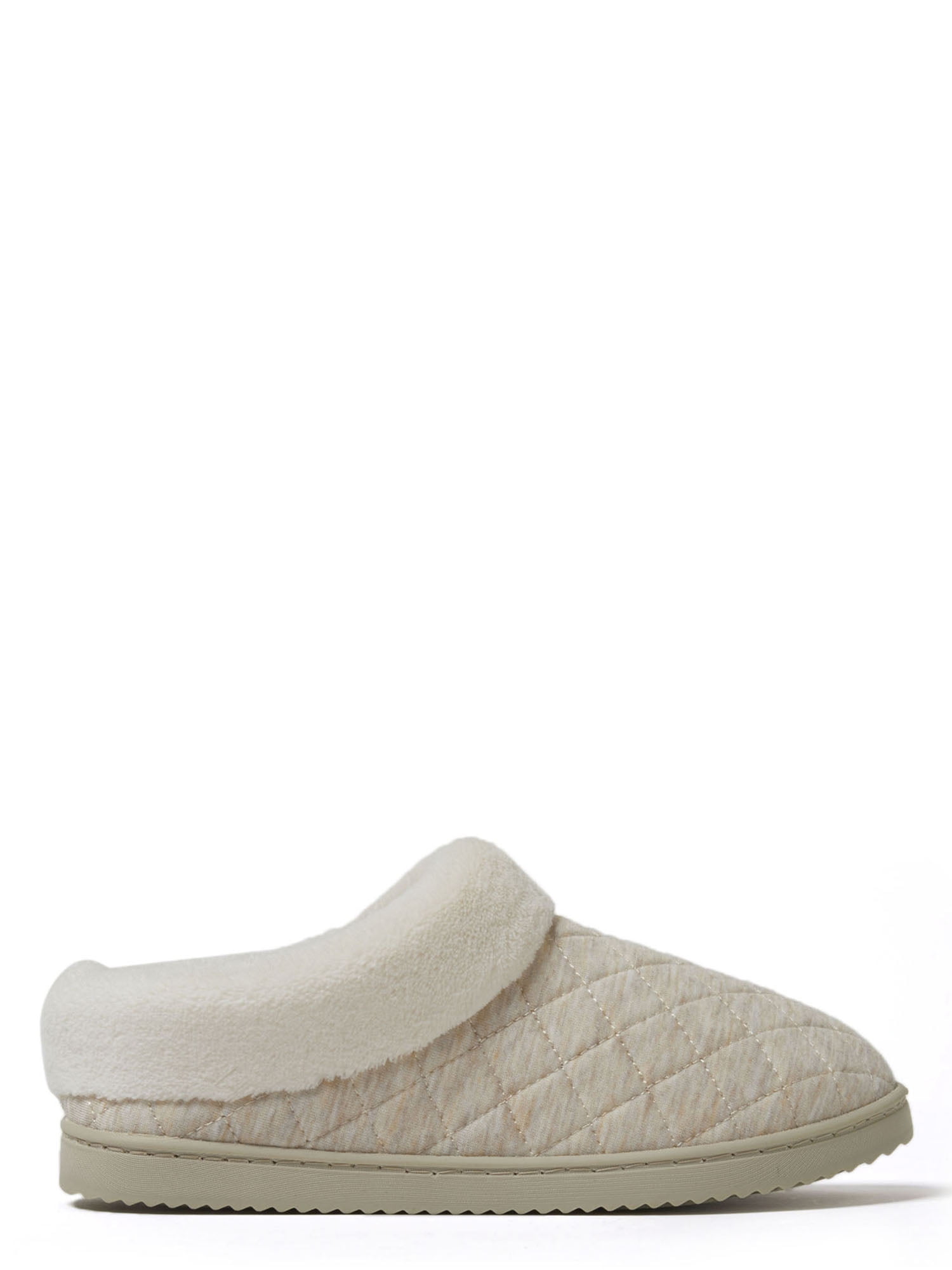 Dearfoams Cozy Comfort Women's Quilted Jersey Clog