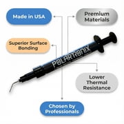 Meta Online Liquid Metal Thermal Paste 5 Gram Pack - 130 W/mK - Highest Thermal Conductivity - Made in USA - Great for ps5, CPU, Gpu - 5 Grams Eco Package - Ready to Apply