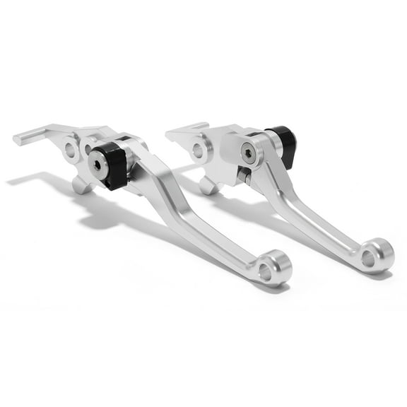Silver Adjustable Left Right Brake Clutch Levers for Sur Ron Ultra Bee E-Bike