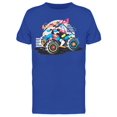 thumbnail image 1 of Quad Bike Rides Flat   T-Shirt Men -Image by Shutterstock, Male x-Large, 1 of 2