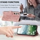 thumbnail image 4 of For Samsung Galaxy A25 5G (Global) (161.0 x 76.5 x 8.3mm) Case Tulip Leather Phone Cover with 5 Card, 4 of 5
