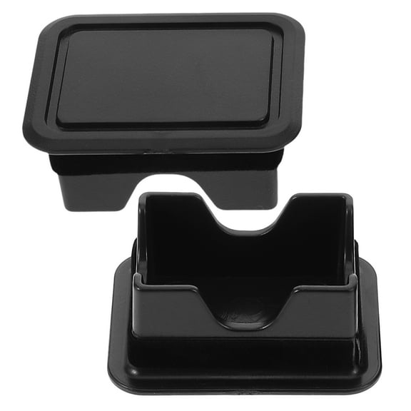 MEIBUTYUP 2-Pack Black Plastic Car Bed Rail End Caps for Truck Bed and Debris Shielding