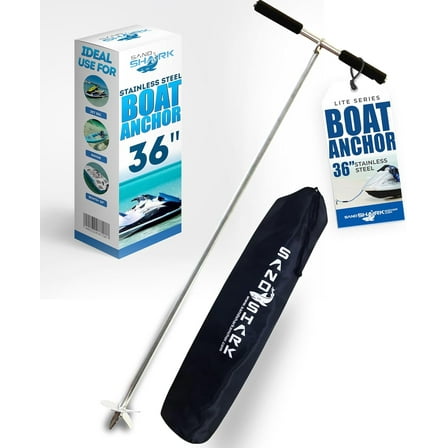 Lite 36 Anchor – Reliable, Portable Anchor for Boats and Pontoons - Inflatable Anchor