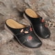 thumbnail image 3 of Sandalias y zapatillas de mujer con tacón de cuña y flores huecas de talla grande de verano Wmkox8yii  hj789, 3 of 3