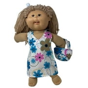 Doll Clothes Supertore Beach Dress With Purse Fits 15-16 Inch Baby And Cabbage Patch Kid Dolls