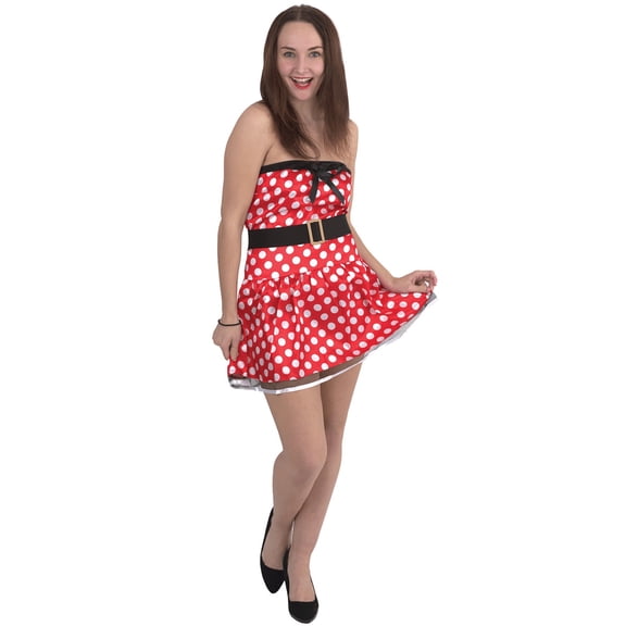Retro Ms. Mouse Costume Women Small