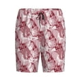 thumbnail image 3 of Yiaed Orchids Flowers for Men's Soft Sleep Pajama Short Lounging Pajama Shorts-XX-Large, 3 of 8