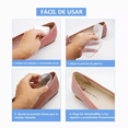 thumbnail image 5 of Almohadillas Tacón Y Plantilla De Gel Alivia El Dolor 6 Pzs transparente, 5 of 5