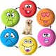 thumbnail image 1 of unids/set juguetes para cachorros para perros pelotas chirriantes de goma divertido juguete inflable suave para masticar para mascotas pequeñas y medianas JM Cocina, Decoración y Otros, 1 of 5