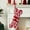 Two Paw, variant on Dalrosia Dog Christmas Stocking, Knit White Christmas Stocking for Dogs, Bone Shape Dog Stocking Christmas Large Pet Stockings Hanging Dog Christmas Stocking for Dogs Cats Pets