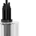 thumbnail image 4 of Hunter - Gatz 1-light Matte Black, Mini Pendant Light, Dimmable, Modern Style, Cylinder Shaped, for Bedrooms, Dining, Living Rooms - 45224, 4 of 7